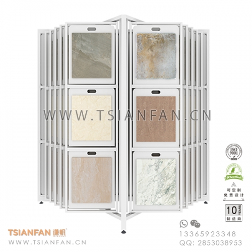 仿古砖翻页促销架